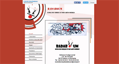 Desktop Screenshot of ecoledecirquebadaboum.com